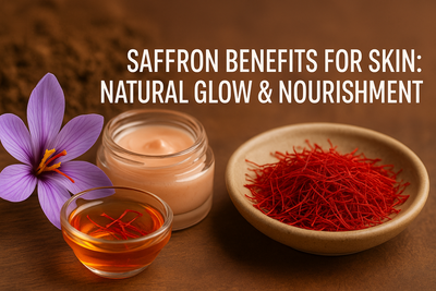 Saffron Benefits for Skin: Natural Glow &amp; Nourishment