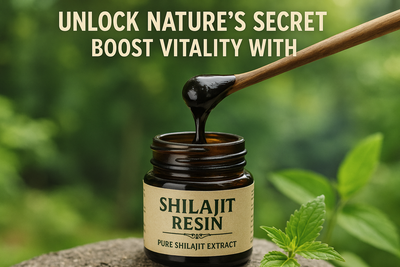 Unlock Nature's Secret: Boost Vitality with Shilajeet Resin!